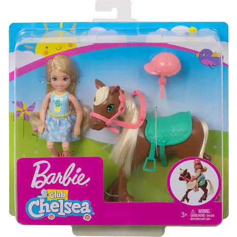 Barbie® Club Chelsea™-dukke Og Pony 8 Barbie® Club Chelsea™-dukke Og Pony - Billede 6