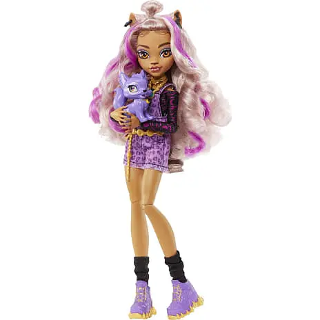 Monster High Dukke - Clawdeen Wolf 5 Monster High Dukke - Clawdeen Wolf - Billede 3