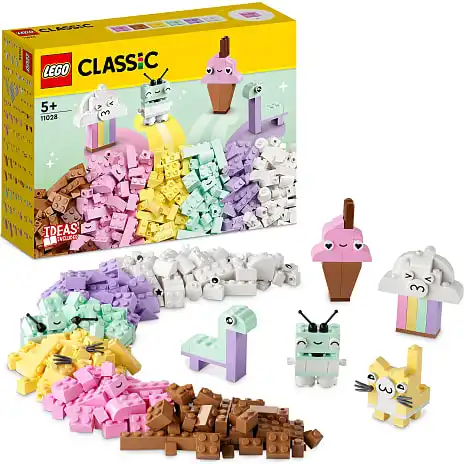 LEGO Classic Kreativt Sjov Med Pastelfarver 11028 3 LEGO Classic Kreativt Sjov Med Pastelfarver 11028