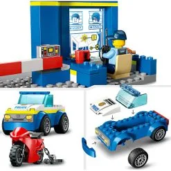 LEGO City 60370 Skurkejagt Ved Politistationen -Konstruktionslegetøj butik 5b6033bde729237dde6ca7e07d2ff3f1