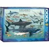 Eurographics Puslespil Sharks - 1000 Brikker -Konstruktionslegetøj butik 5b9d6f18 d25a 4c96 a4b0 e9ed76ec7fb2