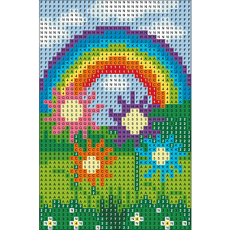 Andre Mærker Diamond Art 10x15cm Lærred - Regnbue 3 Andre Mærker Diamond Art 10x15cm Lærred - Regnbue