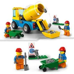 LEGO® City Lastbil Med Cementblander 60325 -Konstruktionslegetøj butik 5cc17200 692c 49a5 883d 139c146d22fc