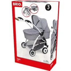 Brio Spin Dukkevogn - Grå -Konstruktionslegetøj butik 5ccb1aef 9ae0 428d bc3a 8081655ee2cc