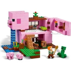 LEGO® Minecraft™ Grisehuset 21170 -Konstruktionslegetøj butik 5db24145 8324 4e07 889b 02b40af450f2