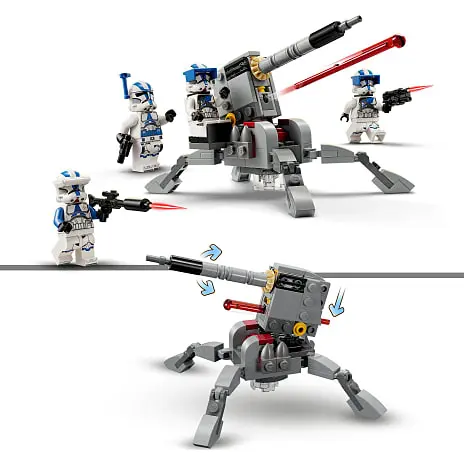 LEGO Star Wars™ Battle Pack Med Klonsoldater Fra 501. Legion 75345 5 LEGO Star Wars™ Battle Pack Med Klonsoldater Fra 501. Legion 75345 - Billede 3