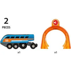 BRIO 33971 Smart Tech Sound Lokomotiv Med Lydoptager -Konstruktionslegetøj butik 5ea88df5 88a4 4583 9235 72e818683744
