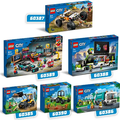 LEGO City 60386 Affaldssorteringsbil 8 LEGO City 60386 Affaldssorteringsbil - Billede 6