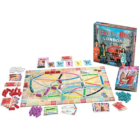 Ticket To Ride Ticket Ride To London - Brætspil 4 Ticket To Ride Ticket Ride To London - Brætspil - Billede 2