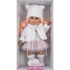 Llorens Dukke Med Langt Pink Hår