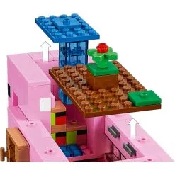 LEGO® Minecraft™ Grisehuset 21170 -Konstruktionslegetøj butik 623b266c 4f13 48ba 9cef 8268f449a41c
