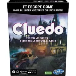 Hasbro Gaming Cluedo Escape Forræderi I Herskabsvillaen