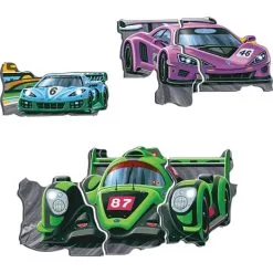 Larsen Puslespil Racerbiler - 38 Brikker -Konstruktionslegetøj butik 641dbe32 78e5 4f38 9df8 994bf05d37bf