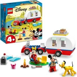 Konstruktionslegetøj butik 34 LEGO® Disney Mickey Mouse Og Minnie Mouses Campingtur 10777