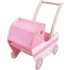 BIGJIGS Dukkevogn Blomster