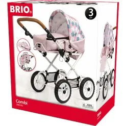 BRIO Kombi Dukkevogn, Dråbemønster, Pink 21 BRIO Kombi Dukkevogn, Dråbemønster, Pink -Konstruktionslegetøj butik 65cd399d 6922 47cf 8225 9d3478e1b711