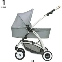 Brio Spin Dukkevogn - Grå -Konstruktionslegetøj butik 66b93da6 7f9d 47dc 908d 53b96f508ccc