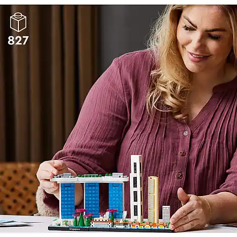 LEGO® Architecture Skyline Collection: Singapore 21057 5 LEGO® Architecture Skyline Collection: Singapore 21057 - Billede 3