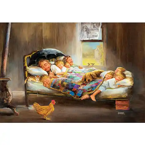 Anatolian Puslespil Home Sweet Home - 2000 Brikker 4 Anatolian Puslespil Home Sweet Home - 2000 Brikker - Billede 2