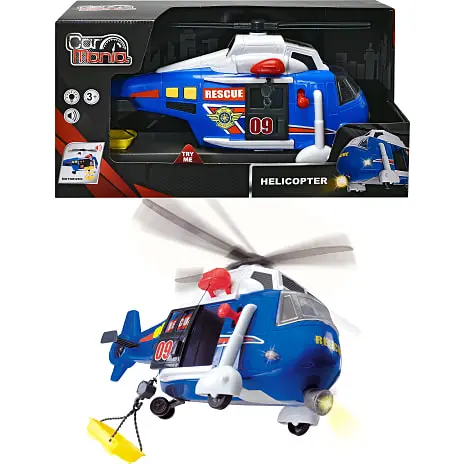 Car Mania Helikopter - Blå 3 Car Mania Helikopter - Blå