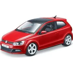 Burago Vw Polo Gti Mark 5 1:24 Red