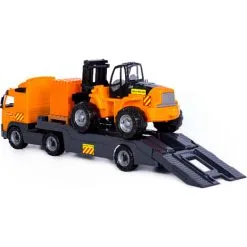 Polesie Lastbil Trailer Medgaffeltruck 750x230x345mm -Konstruktionslegetøj butik 6a015b36161b8c5ed0bf86d74f710c58