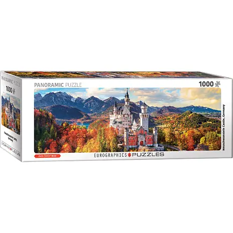 Eurographics Puslespil Neuschwanstein Castle Autumn - 1000 Brikker 3 Eurographics Puslespil Neuschwanstein Castle Autumn - 1000 Brikker