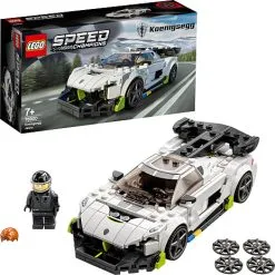 LEGO 76900 Speed Champions Koenigsegg Jesko Racerbilsæt Med Kører Og Køredragt