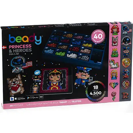Andre Mærker Beady Prinsesse Og Helte 4.500 Perler 5 Andre Mærker Beady Prinsesse Og Helte 4.500 Perler - Billede 3