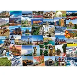 Eurographics Puslespil Globetrotter Canada - 1000 Brikker -Konstruktionslegetøj butik 6bbd4206 fb03 4bb6 b407 bd63eed7caef