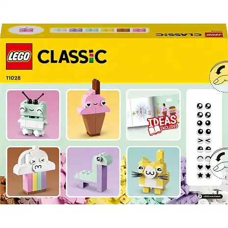 LEGO Classic Kreativt Sjov Med Pastelfarver 11028 6 LEGO Classic Kreativt Sjov Med Pastelfarver 11028 - Billede 4