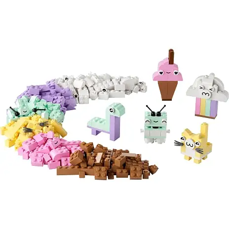 LEGO Classic Kreativt Sjov Med Pastelfarver 11028 7 LEGO Classic Kreativt Sjov Med Pastelfarver 11028 - Billede 5