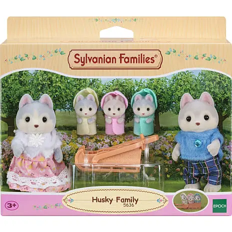 Sylvanian Families Familien Husky 4 Sylvanian Families Familien Husky - Billede 2