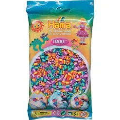 Hama 1000 Midi Perler Stribet - 2