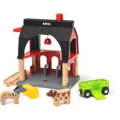 BRIO 36012 Stald Til Dyr 10 BRIO 36012 Stald Til Dyr -Konstruktionslegetøj butik 70725b3fe4d68107df52114062e4bd04