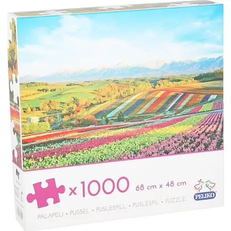 Peliko Puslespil Grøntsagsmarked - 1000 Brikker 4 Peliko Puslespil Grøntsagsmarked - 1000 Brikker - Billede 2