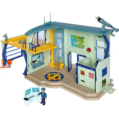 Brandmand Sam Politistation Med Figur 3 Brandmand Sam Politistation Med Figur