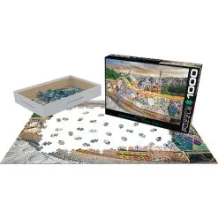 Eurographics Puslespil Barcelona Park Guell - 1000 Brikker -Konstruktionslegetøj butik 7252024d dd25 4c19 81de 3e9fb94daa75