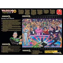 Wasgij Puslespil Med Original 30: Strictly Can't Dance 1000 Brikker 9 Wasgij Puslespil Med Original 30: Strictly Can't Dance 1000 Brikker -Konstruktionslegetøj butik 73278034 2394 4f41 9a1f 263a1ecba0e8