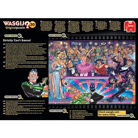 Wasgij Puslespil Med Original 30: Strictly Can't Dance 1000 Brikker 5 Wasgij Puslespil Med Original 30: Strictly Can't Dance 1000 Brikker - Billede 3