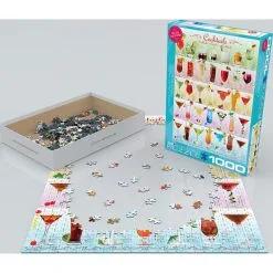 Eurographics Puslespil Cocktails - 1000 Brikker
