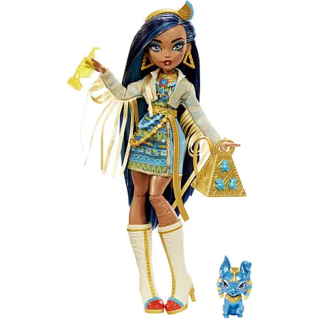 Monster High Dukke - Cleo De Nile 3 Monster High Dukke - Cleo De Nile