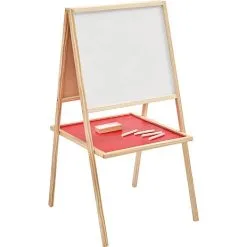 Andre Mærker Træ Staffeli 3-I-1 Med Tilbehør