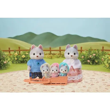 Sylvanian Families Familien Husky 5 Sylvanian Families Familien Husky - Billede 3