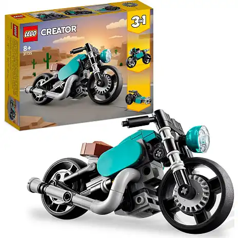 LEGO Creator 3-i-1 Vintage Motorcykel 31135 3 LEGO Creator 3-i-1 Vintage Motorcykel 31135