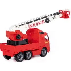 Polesie Brandbil Med Stigevogn På Lad 580x195x340mm -Konstruktionslegetøj butik 7faaaf5ee759599dab8d7b5a2cce0fc6