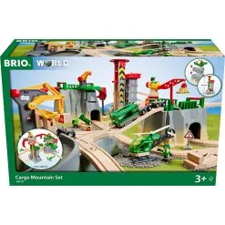 Brio 36010 Togbane Cargo Mountain-sæt
