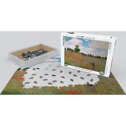 Eurographics Puslespil The Poppy Field By Monet - 1000 Brikker -Konstruktionslegetøj butik 83e1e620 8796 4cb2 8a5e 2824e39fe362