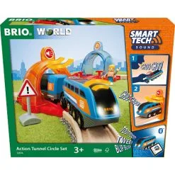 BRIO 33974 Smart Tech Sound Action Tunnel Cirkelsæt