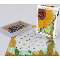 Eurographics Puslespil Sunflower By Vincent Van Gogh - 1000 Brikker